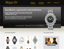 Tablet Screenshot of maya-or.com